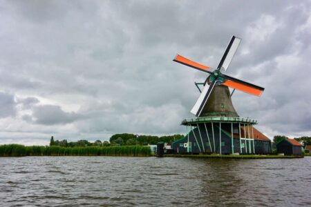 The Netherlands, Zaanse Schans - windmills