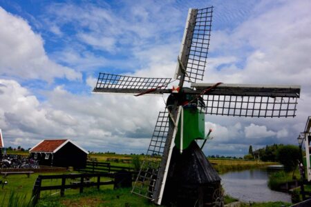 The Netherlands, Zaanse Schans - windmills