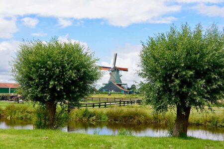 The Netherlands, Zaanse Schans - windmills