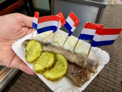 The Netherlands, Amsterdam - raw herring