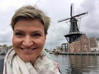 The Netherlands, Haarlem - windmill