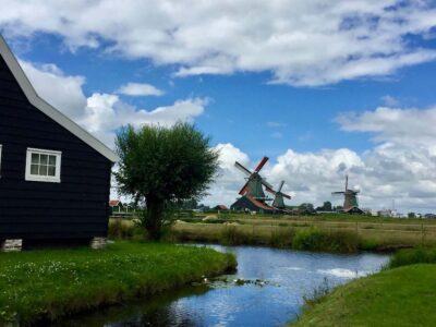 The Netherlands, Zaanse Schans - windmills
