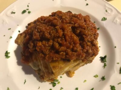 Italy, Venice - Lasagne
