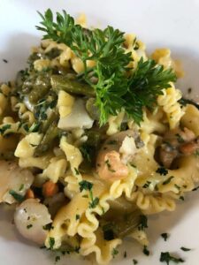 Italy, Venice - Seafood pasta