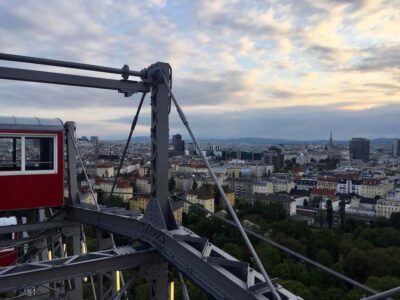 Austria, Vienna - The Giant Ferris Wheel, at Vienna's world-famous Prater