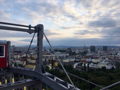 Austria, Vienna - The Giant Ferris Wheel, at Vienna's world-famous Prater