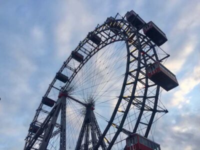 Austria, Vienna - The Giant Ferris Wheel, at Vienna's world-famous Prater