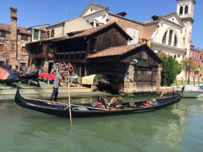 Italy, Venice - Gondolas