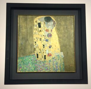 Austria, Vienna - The Kiss (Lovers) by Gustav Klimt