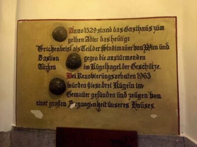 Austria, Vienna - Griechenbeisl, the oldest Inn in town