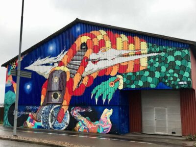 Sweden, Karlskrona - street art