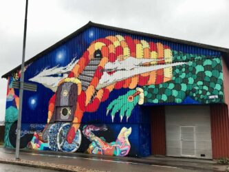 Sweden, Karlskrona - street art