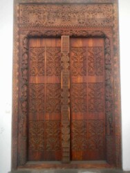 Tanzania, Zanzibar - Stone Town, Traditional Doors