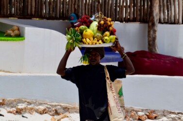 Tanzania, Zanzibar - Fruit Seller