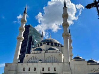 Albania, Tirana - The Namazgâh Mosque