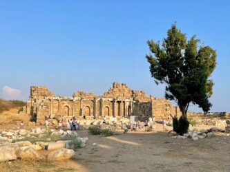 Turkey, Side - Ancient Ruins of Agora