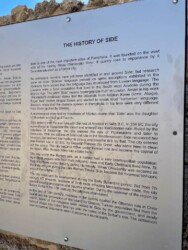Turkey, Side - The history