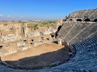 Turkey, Side - Ancient Amphitheatre