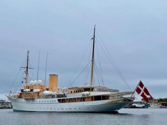 Denmark, Copenhagen - The Royal Yacht Dannebrog