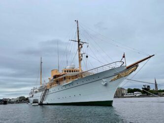 Denmark, Copenhagen - The Royal Yacht Dannebrog