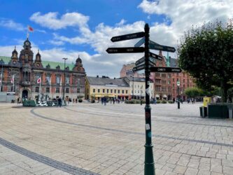 Sweden, Malmö - Historical district of Gamla Staden
