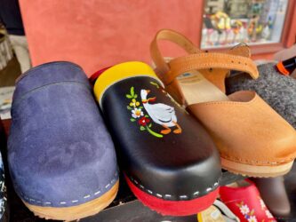 Sweden, Malmö - Traditional Wooden Clogs