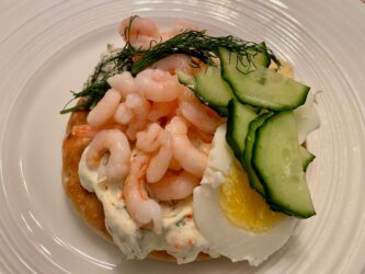 Sweden - Räksmörgås, Swedish Prawn Sandwich