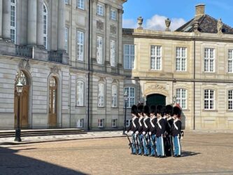 Denmark, Copenhagen - Changing the Guard Amalienborg Palace