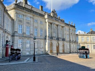 Denmark, Copenhagen - Changing the Guard Amalienborg Palace