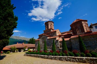North Macedonia, Lake Ohrid - Monastery of Saint Naum