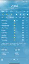 North Macedonia, Skopje - Weather