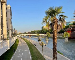 North Macedonia, Skopje - Vardar River