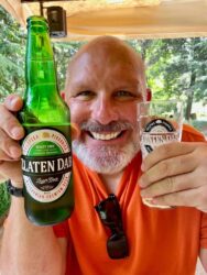 North Macedonia, food - Zlaten Dab Beer