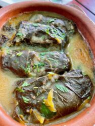 North Macedonia, food - Dolma, Stuffed Wine Leaves