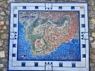 North Macedonia, Ohrid - Old Map