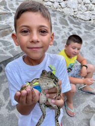 North Macedonia, Ohrid - Boys at Lake Ohrid