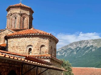 North Macedonia, Lake Ohrid - Monastery of Saint Naum