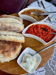 North Macedonia, food - Makalo, Garlic Spread