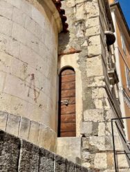 Croatia, Zadar - Bell tower, Cathedral of St. Anastasia