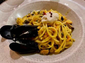 Croatia, food - Pasta with seafood