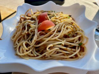 Croatia, food - Pasta Bolognese