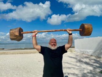 Tanzania, Zanzibar - Beach gym
