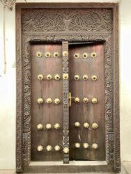 Tanzania, Zanzibar - Stone Town door