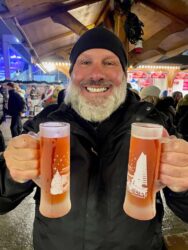Germany, Berlin - Christmas Market at Potsdamer Platz