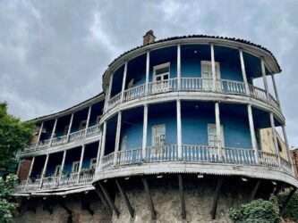 Georgia, Tbilisi - Traditional architecture
