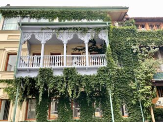 Georgia, Tbilisi - Traditional architecture