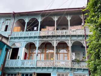 Georgia, Tbilisi - Traditional architecture