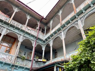Georgia, Tbilisi - Traditional architecture