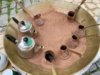 Georgia, Mtskheta - Traditional coffee