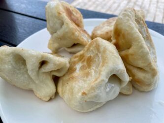 Georgia, Mtskheta - Fried Chinkali
